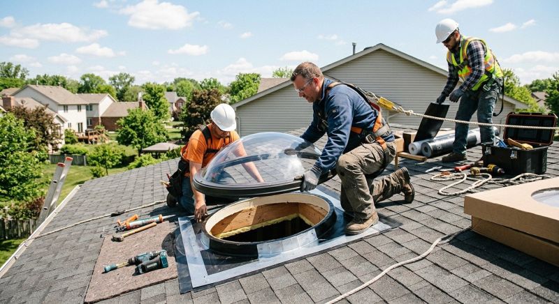 Dome Skylight Replacement in Redmond, WA