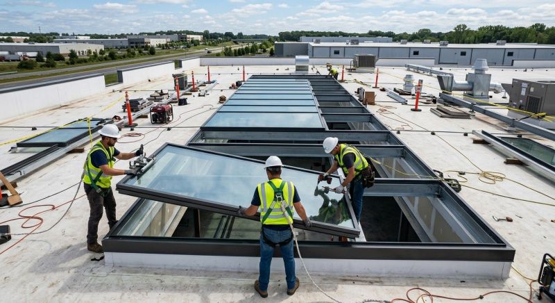 Commercial Skylight Service in Puyallup, WA