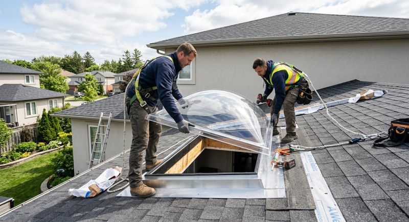 Dome Skylight Installation in Kent, WA