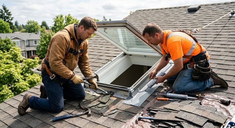 Skylight Leak Repair in Redmond, WA