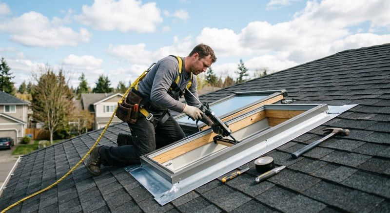 Skylight Leak Repair in Renton, WA