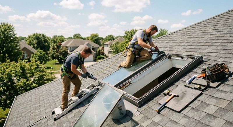 Skylight Leak Repair in Bellevue, WA